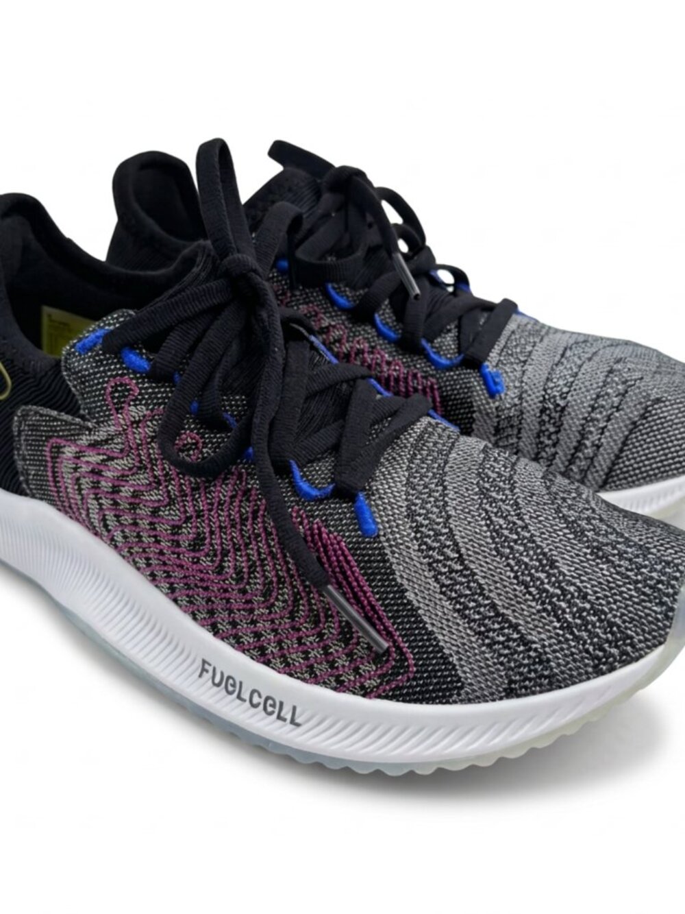 New Balance FuelCell Low Top Lace-Up Sneakers Gray Black Pink
